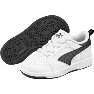 PUMA Rebound V6 Lo AC Inf, uniseks sneakers voor kinderen en jongens, Puma PUMA Black PUMA Black, 26 EU
