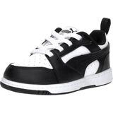 PUMA - Rebound V6 Lo Ac Inf - Kindersneakers - PUMA White-PUMA Black