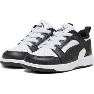 PUMA - Rebound V6 Lo Ac Inf - Kindersneakers - PUMA White-PUMA Black