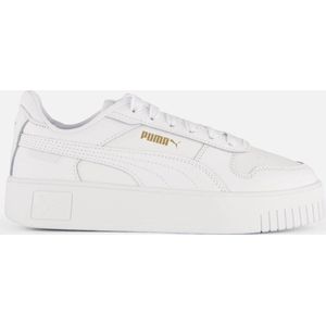 PUMA Carina Street Jr FALSE Sneakers - PUMA White-PUMA White-PUMA Gold - Maat 37