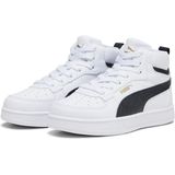 PUMA - Caven 2.0 - Halfhoge Sneakers - Wit - Zwart - Goud - Kunstleer