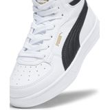 PUMA - Caven 2.0 - Halfhoge Sneakers - Wit - Zwart - Goud - Kunstleer