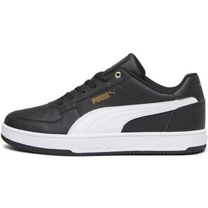 PUMA Unisex Caven 2.0 Sneaker, Puma Black PUMA Wit Goud, 38.5 EU