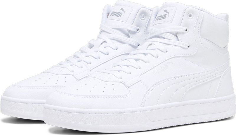 PUMA Caven 2.0 Mid Sneakers - Puma White-Puma Silver - Gerecycled Materiaal