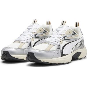 PUMA Milenio Tech Unisex Sneakers - Vapor Gray-PUMA White-Mauved Out