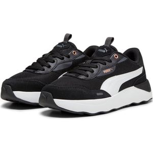 PUMA Runtamed Platform Dames Sneakers - Zwart/Wit - Maat 38,5