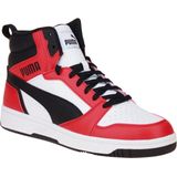 PUMA Rebound V6-sneaker, uniseks, wit zwart voor altijd rood, 5 UK, witzwart voor altijd rood, 38 EU