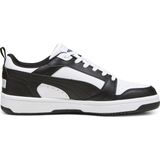 PUMA Rebound v6 Low Unisex Sneakers - Wit/Zwart - Maat 44