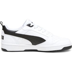 PUMA Rebound v6 Low Unisex Sneakers - Puma White-Puma Black-Puma Black - Maat 42.5