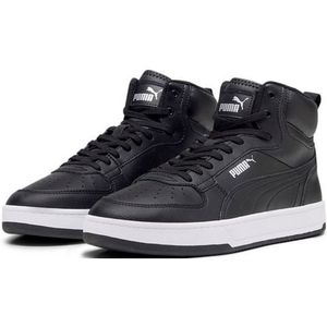 PUMA Caven 2.0 Mid WTR-sneaker, uniseks, zwart, zilver, wit, 41 EU