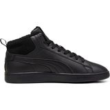 PUMA - Smash 3.0 Mid WTR - Sneakers - Zwart/Grijs - Gerecycled Materiaal