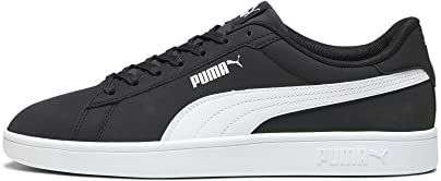 PUMA - Smash 3.0 Buck - Sneakers - Zwart/Wit - Suède