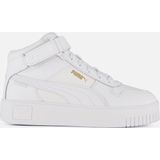 PUMA Carina Street Mid Sneaker voor dames, Puma White PUMA White PUMA Goud, 39 EU