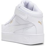 PUMA - Carina Street - Sneakers - Wit/Goud - Gerecycled Materiaal