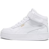 PUMA - Carina Street - Sneakers - Wit/Goud - Gerecycled Materiaal