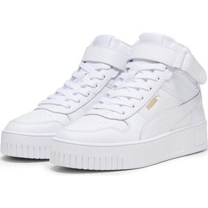 PUMA - Carina Street - Sneakers - Wit/Goud - Gerecycled Materiaal