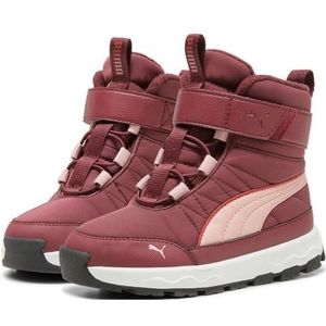 PUMA Unisex kinderen Evolve Boots Sneakers, Dark Jasper Future Pink Astro Red, 33 EU