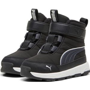 PUMA Unisex Baby Evolve Boot Ac+ Inf Sneaker, Puma Zwart Sterk Grijs PUMA Wit, 9 UK