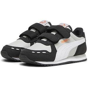 PUMA Cabana Racer SL 20 V Inf uniseks baby sneakers, Ash Gray PUMA Wit PUMA Zwart, 24 EU