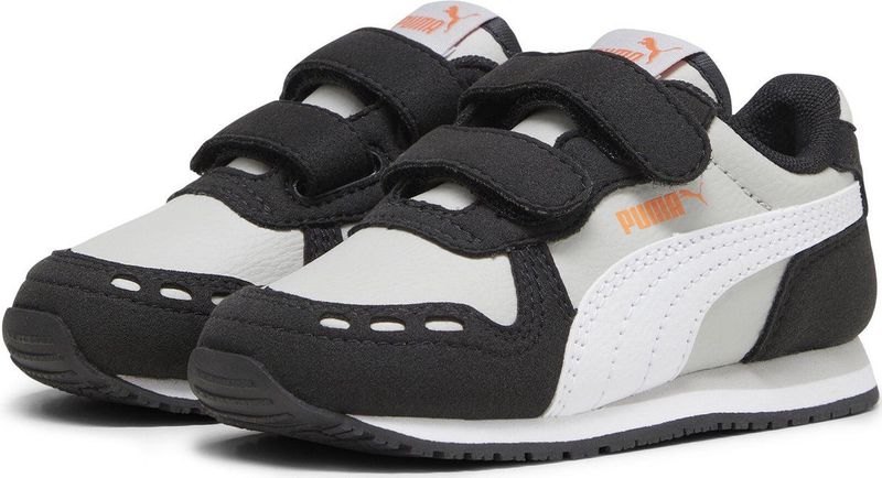 PUMA Sneakers Cabana Racer SL 20 V - Ash Gray, Klittenbandsluiting voor Kinderen