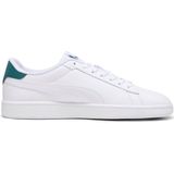 PUMA - Smash 3.0 L - Sneakers - Wit/Goud - Leer - Gerecycled Materiaal