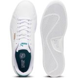 PUMA - Smash 3.0 L - Sneakers - Wit/Goud - Leer - Gerecycled Materiaal