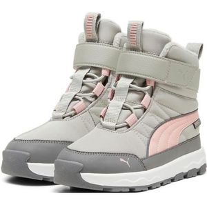 PUMA Evolve Puretex Ac+ps High Boot voor kinderen, uniseks, Smokey Gray Future Pink PUMA White, 32 EU