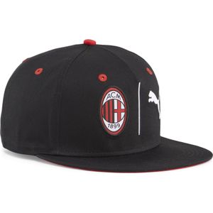 PUMA AC Milan Cap 2023-2024 Zwart Rood