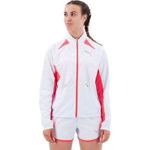 Puma Run Ultraweave Jas Wit L Vrouw