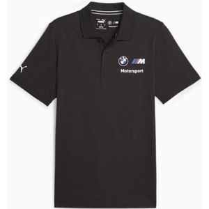 PUMA BMW M Motorsport poloshirt voor Heren, Zwart, Maat 3XL