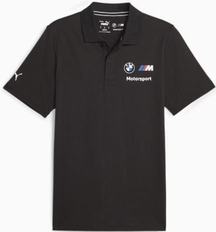 PUMA BMW M Motorsport poloshirt voor Heren, Zwart, Maat 3XL