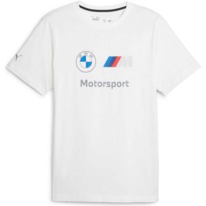 Puma - Bmw Mms Ess Logo T-shirt - Wit - Katoenmix