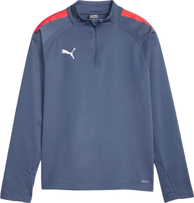 Puma - Teamliga - Ziptop - Inkyblue/Fire - Junior