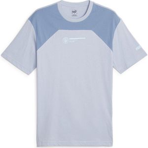 Puma Mcfc Football Culture T-shirt Met Korte Mouwen Blauw S Man