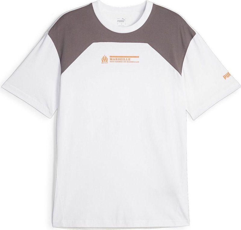 Puma Om Football Culture T-shirt Met Korte Mouwen Wit L Man