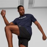 PUMA Fit Ultrabreathe Tee Heren Sportshirt - Donkerblauw