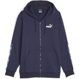 Puma - Ess Tape Camo - Sweatshirt - Groen - 66% Katoen, 34% Polyester Recycled, Gewicht 280 G/M²