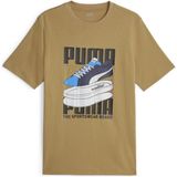 Men's t-shirt puma graphic sneaker beige