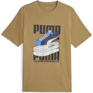 Men's t-shirt puma graphic sneaker beige