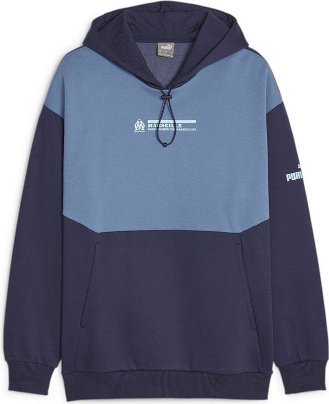 Puma Om Football Culture Hoodie Blauw Man