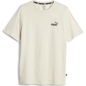 PUMA ESS Small Logo Tee (s) Heren T-shirt - Alpine Snow