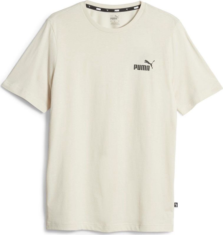 PUMA ESS Small Logo Tee (s) Heren T-shirt - Alpine Snow