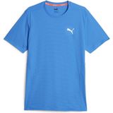 PUMA RUN FAVORITE SS TEE M Heren Sportshirt - Blauw