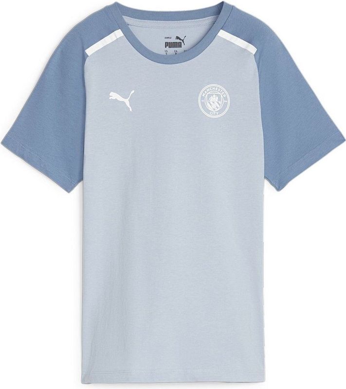 Puma - MCFC Casuals T-shirt - Blauw - Katoen
