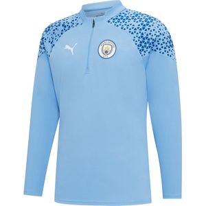 Puma - Manchester City Fc 23/24 Training T-shirt - Blauw - Katoen
