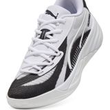 PUMA All-Pro NITRO Team basketbalschoenen, Zwart/Wit, Maat 39