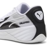 PUMA All-Pro NITRO Team basketbalschoenen, Zwart/Wit, Maat 39