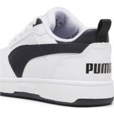PUMA Rebound V6 Lo AC PS Sneakers voor kinderen, uniseks, Puma White PUMA Black PUMA Black, 29 EU