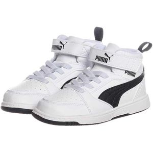 PUMA - Rebound V6 Mid - Sneakers - Zwart/Wit