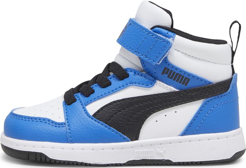 PUMA - Rebound V6 Mid - Sneakers - Blauw/Zwart/Wit
